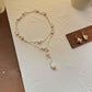 Glided Pearl Elegance Necklace