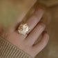 Whimsical Pearl Ring