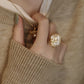 Whimsical Pearl Ring