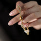 Antique Golden Pearl Bracelet