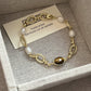Antique Golden Pearl Bracelet