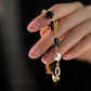 Sunshine Gold Pearl Bracelet