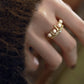 BAGUE DE PERLES ÉBLOUISSANTES