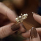 BAGUE DE PERLES ÉBLOUISSANTES