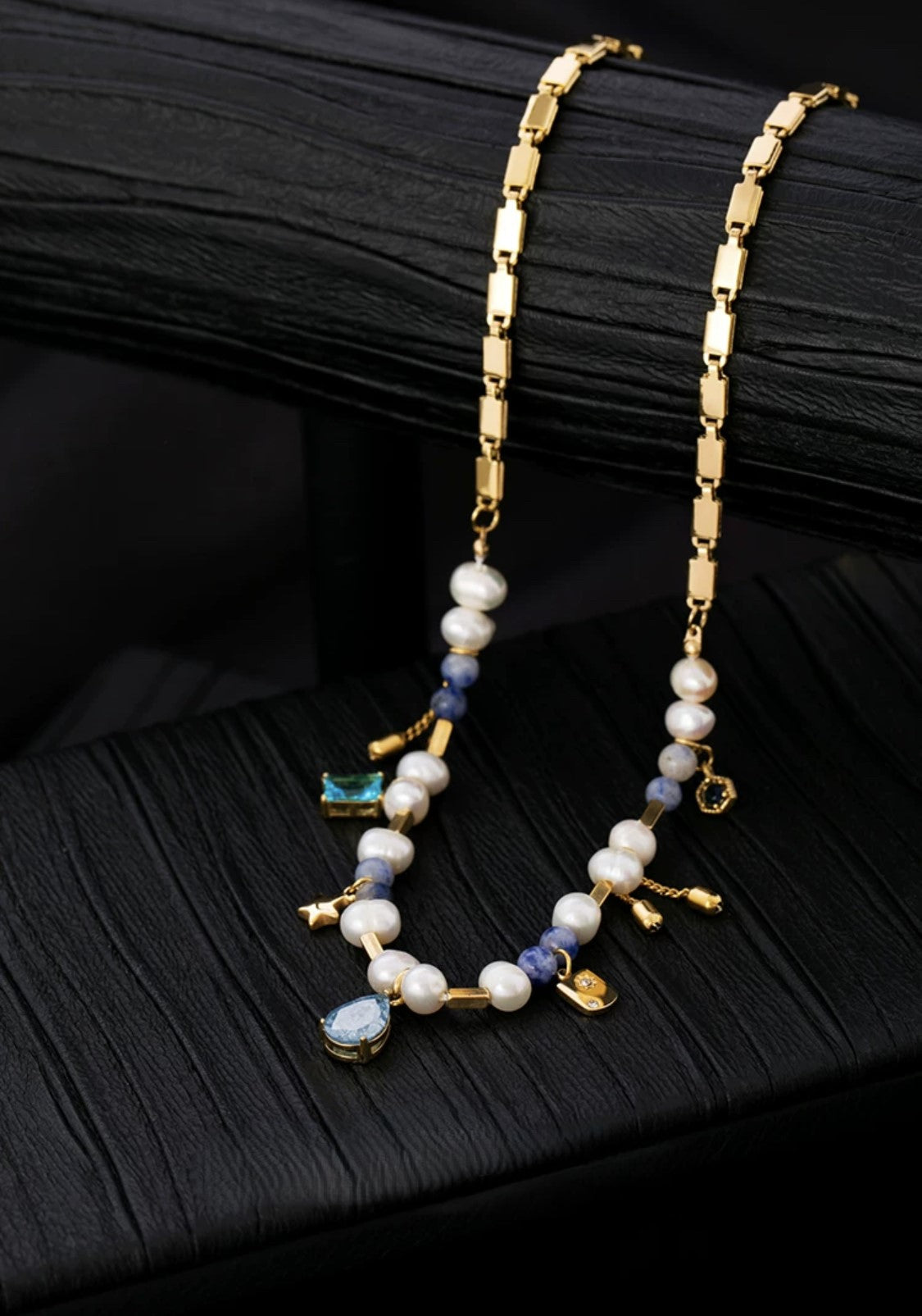 Ocean Breeze Pearl Necklace