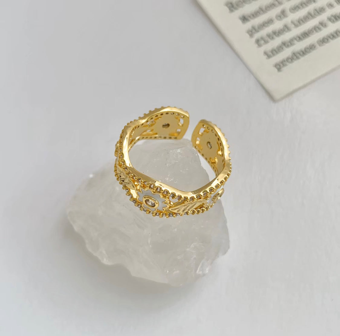 Bague GoldenHalo