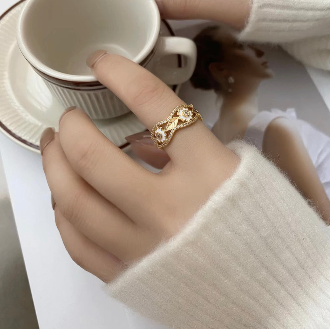 Bague GoldenHalo
