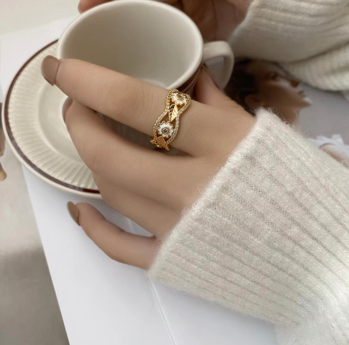 Bague GoldenHalo