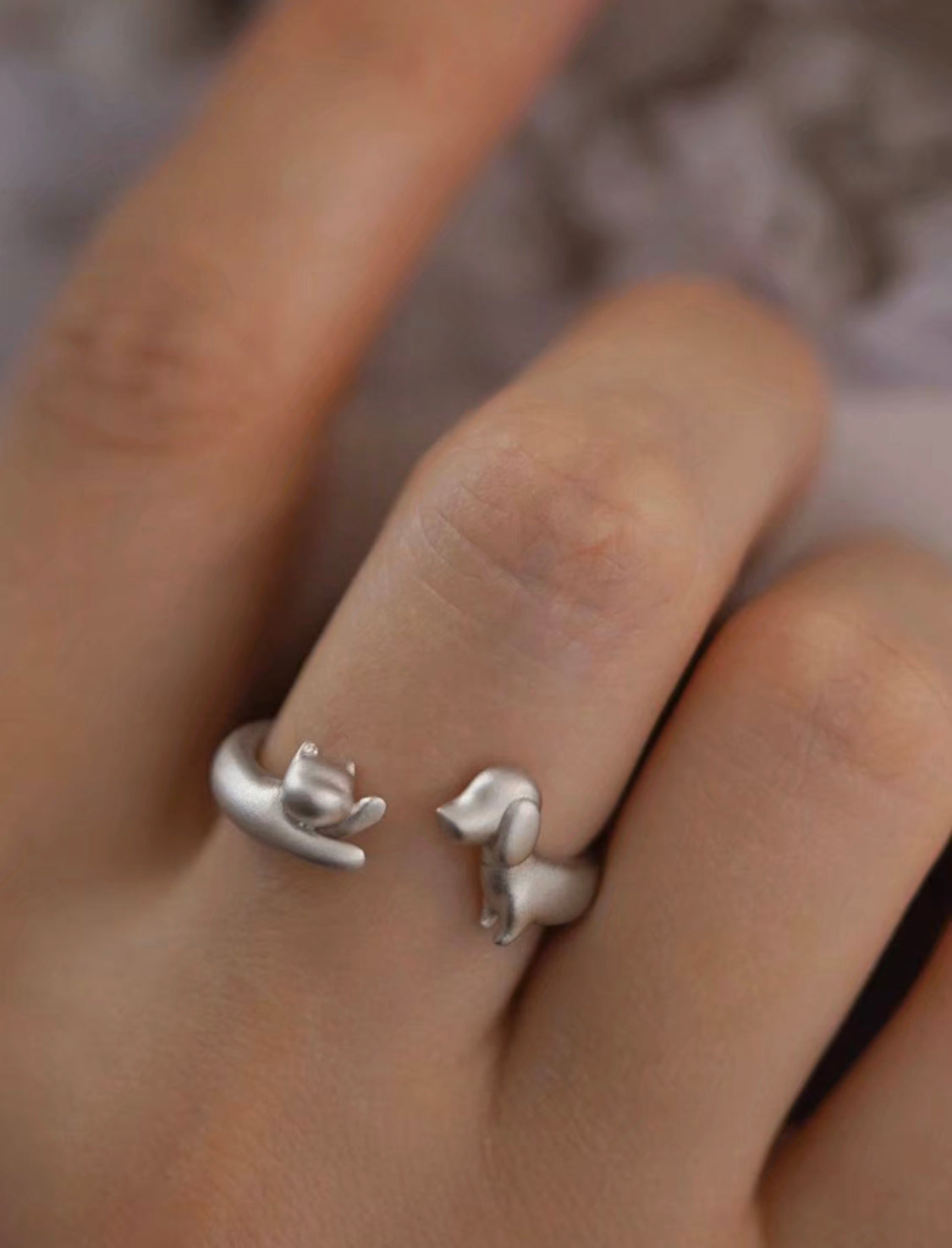 Bague d'amour pour chiot