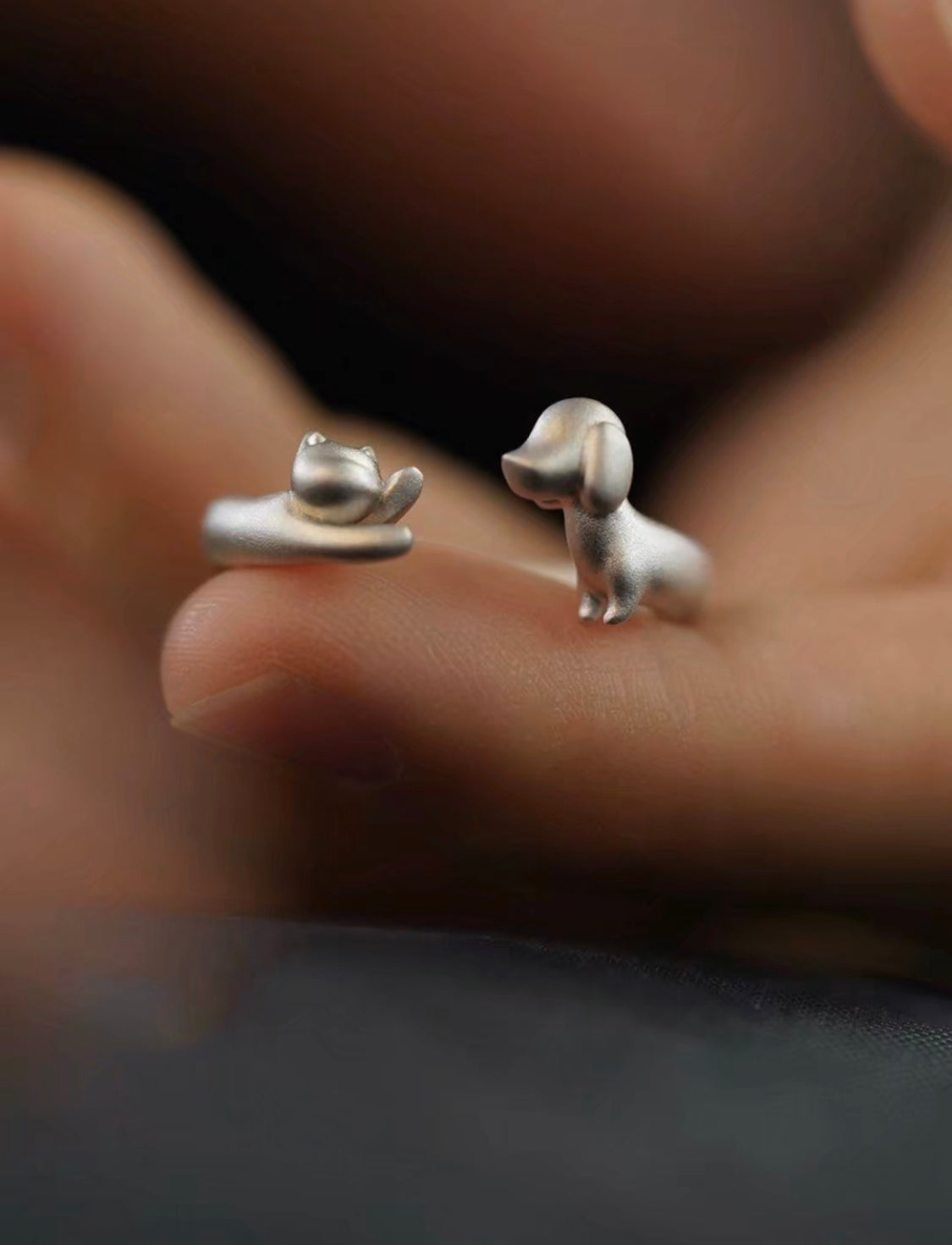 Bague d'amour pour chiot