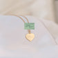 Classic Heart Handwriting Necklace