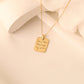 Handwriting Tag Necklace