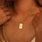 Handwriting Tag Necklace