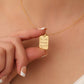 Handwriting Tag Necklace