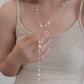 Glided Pearl Elegance Necklace