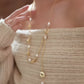 Golden Touch  Pearl Necklace