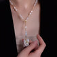 Mauve Pearl Necklace