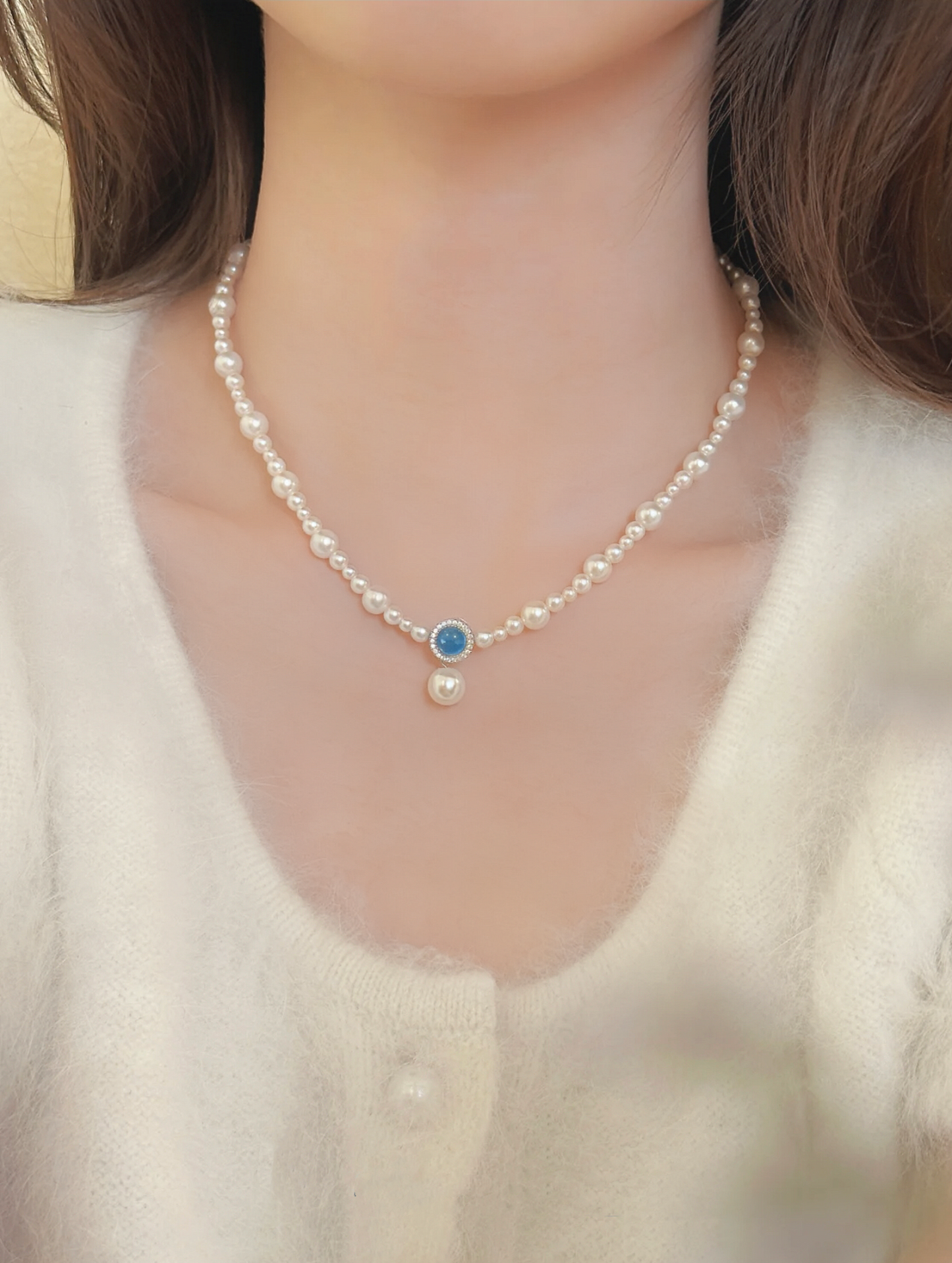 COLLIER CLAIR DE LUNE